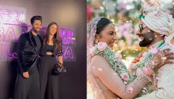 Jackky Bhagnani And Rakul Preet Singh Twin In Black At 'TBAUJ's Bash, Paps Shout, 'Abh Solo Khatam'