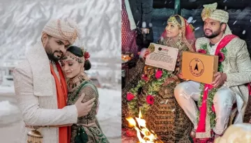 Couple Gets Hitched In Freezing Temperature Of Minus 25 Degrees Celsius Amidst Snow In Spiti Valley
