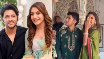 Surbhi Chandna And Karan Sharma's Mehendi Video: Actress Makes Regal Entry In A Rajasthani Lehenga