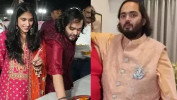 Anant Ambani's First Glimpse From Pre-Wedding Festivities Out, 'Dulhe Raja' Flaunts Ganpati Brooch