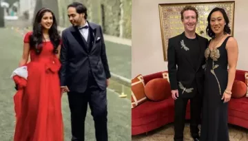 Mark Zuckerberg-Priscilla Twin In Black Ensembles For Day 1 Of Anant-Radhika's Pre-Wedding Soiree