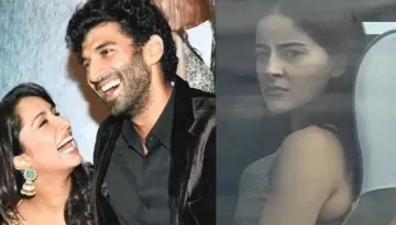 Ananya Panday Looks Grumpy While Sitting Beside Aditya In Jamnagar, Netizen Says 'She's Jealous'