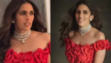 Shloka Mehta Dons Briolette Diamonds, Flaunts Valentino Gown At Anant And Radhika's Pre-Wedding Bash