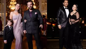 Anant-Radhika's Pre-Wedding: Kareena Kapoor Stuns In A Pretty Saree, MS Dhoni-Sakshi Twin In Black