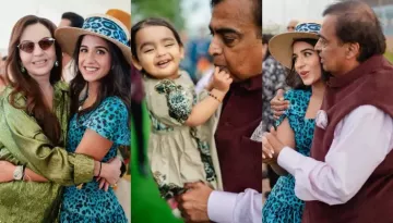 Radhika Merchant Bonds With Her In-Laws On Day 2 Of Pre-Wedding, Isha's Baby, Aadiya Steals The Show