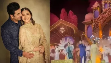 Ranbir Kapoor Dances With His Wifey, Alia Bhatt On 'Kesariya' Along With Akash And Shloka Ambani