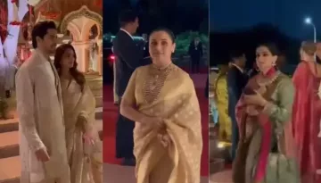 Anant-Radhika's Pre-Wedding: Sid-Kiara, Rani, Janhvi, Sonam And Others Grace 'Hastakhshar' Ceremony