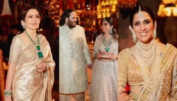 Anant Ambani-Radhika Merchant's 'Hastakshar' Ceremony: Ambani Ladies Steal The Show With Their Looks