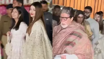 Aishwarya Rai Bachchan's First Appearance With 'Nanad' Shweta Amid Family Feud For Ambani's Soiree