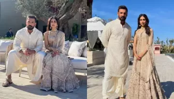 John Abraham Poses With Wife, Priya Runchal At Ambanis Bash, Gives A Glimpse Of Spacious Guest Villa