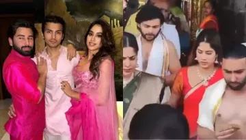Janhvi Kapoor Visits Tirupati On Her B'Day With Her Beau, Shikhar And Her BFF, Orry, Netizens React