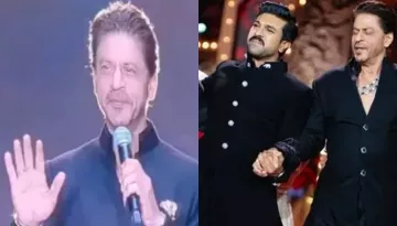 Shah Rukh Khan Plays It Safe Amid Fiasco With Ram Charan, Performs His Iconic Dialogues In Gujarati