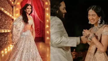 Radhika Merchant's 300,000 Swarovski Crystals Embedded Lehenga From MM Took 5700 Hours To Be Made