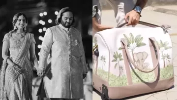 Anant-Radhika's Pre-Wedding Favours For Guests Included Animal-Motif Adorned Leather Duffle Bags
