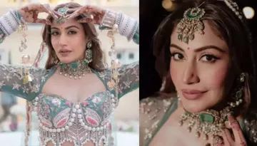Surbhi Chandna's Elegant Bridal Lehenga Reflected Her Personality, And It Took 1680 Hours To Be Made