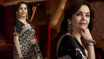 Nita Ambani Wore A Banarasi Saree With Gold 'Zari' Work From Manish Malhotra For Miss World 2024