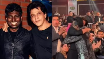 Atlee Touches Shah Rukh Khan's Feet Post Bagging An Award, Netizens React, 'Buzurg Ke Pair Choona'