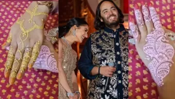 Mehendi Artist, Veena Nagda Reveals Putting Golden, White And Pink-Hued Mehendi For Ambani's Bash