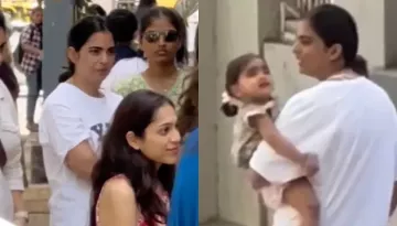 Isha Ambani Picks Up Daughter, Aadiya From Play School, She Looks Adorable In Two Ponytails