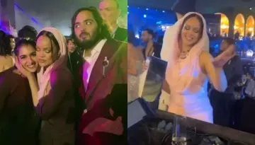 Rihanna Grooves To Shah Rukh Khan's Song, 'Chaleya' At Ambani Bash, Radhika Merchant Steals The Show