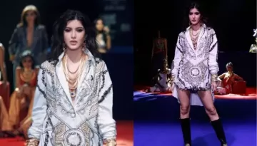Shanaya Kapoor Graces The Ramp At LFW 2024, Netizens Mock Her Walk And React, 'Carcass Walking'