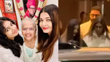 Aishwarya Rai Avoided Wishing 'Nanad' Shweta On B'Day, Drops Picture With Aaradhya A Day Later