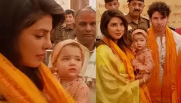 Priyanka Chopra Takes Her Daughter, Malti And Husband, Nick Jonas To Ayodhya's Ram Mandir