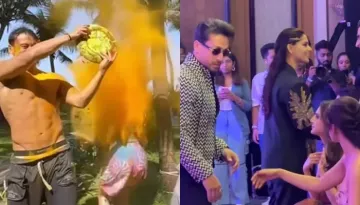 Tiger Shroff Celebrates Holi With Ex-GF Disha Patani Days After Ignoring Her At An Event, Fans React