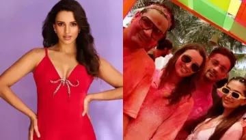 Triptii Dimri Poses For Colour-Filled Selfies As She Celebrates Holi With Alleged Beau, Sam Merchant