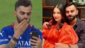Virat Kohli Tagged Attention Seeker By Netizens After He Video Calls Anushka And Kids Post RCB's Win