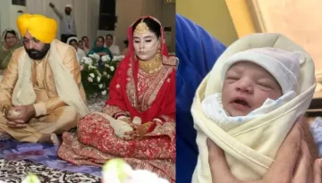 Punjab CM, Bhagwant Mann Embraced Fatherhood At The Age Of 50, Raghav Chadha Shares First Glimpse