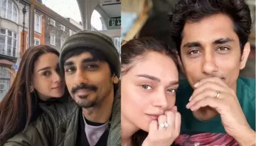 Amid Wedding Murmurs, Aditi Rao Hydari-Siddharth Flaunt Their Rings And Announce Their Engagement