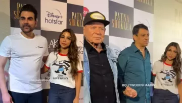 Arbaaz Khan's Wife, Sshura Tries To Hold 'Sasur Ji' Salim's Hand As They Arrive Together At An Event