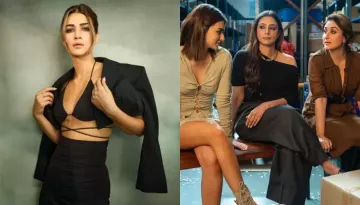 Kriti Sanon Posts Unseen Pics From The Sets Of Crew, Pens About Her Equation With Tabu And Kareena