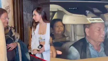Arbaaz Khan's Father, Salim Khan And Malaika Arora's Mother Travel In The Same Car, Netizens React