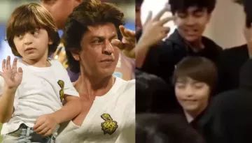Shah Rukh Khan's Li'l One, AbRam Danced Energetically With Friends On Father's Song 'Chammak Challo'