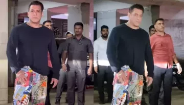 Salman Khan's Eid Special Funky Pants Gain Attention, Fan Says, 'Ranveer Singh Ki Pant Pehen Li Kya'