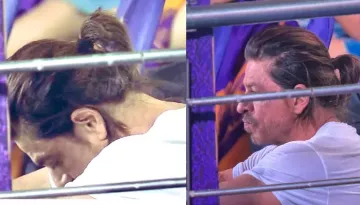 Shah Rukh Khan Breaks Down In Tears After Kolkata Knight Riders Lost The IPL Match Against RR