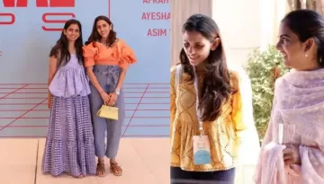 Shloka Mehta Stuns In A Chic Top As She Arrives At DAIS With 'Nanad', Isha Ambani For A Conference