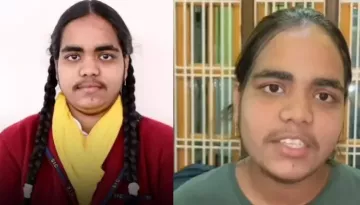 Prachi Nigam, Class 10 Topper Of UP Board, Gets Brutally Bashed By The Netizens For Her Facial Hair