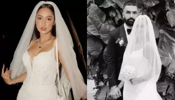 Krissann Barretto Gets Married In A Grand White Wedding Ceremony, Slips Into A Gorgeous Gown