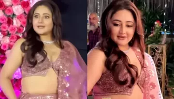 Rashami Desai Gets Mocked For Her Sultry 'Choli' At Arti Singh's 'Sangeet', 'She Can't Even Hook It'
