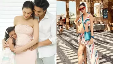 Mom-To-Be, Smriti Khanna Amps Up Maternity Fashion In A Swimsuit, Flaunts Her Bare Baby Bump