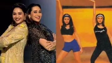 Madhuri Dixit And Karisma Kapoor Recreate 'Dil To Pagal Hai's Track, 'Dance Of Envy', Netizens React