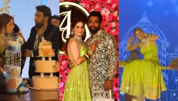 Arti Singh Dances Her Heart Out At 'Sangeet', Cuts Massive 3-Tier Cakes With Fiance, Dipak Chauhan