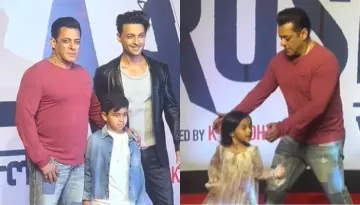 Salman Khan Shares Adorable Moments With His Nephew-Niece, Ahil-Ayat At Aayush's Film Screening