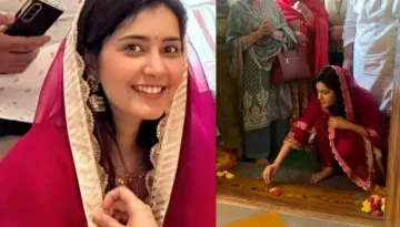 'Yodha' Actress, Raashii Khanna Buys A New Home In Hyderabad, Dons A Red Suit For 'Griha Pravesh'