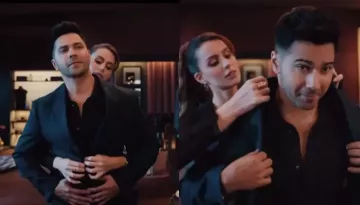 Aryan Khan's Rumoured Girlfriend, Larissa Bonesi Romances Varun Dhawan In A Steamy Unseen Video