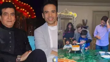 Tusshar Kapoor Drops Video From Dad, Jeetendra's 82nd B'Day Celebration With His Kids And Grandkids