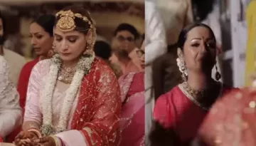 Arti Sigh Cries Inconsolably During Her 'Vidaai', Hugs 'Bhabhi', Kashmera Shah As She Bids Goodbye